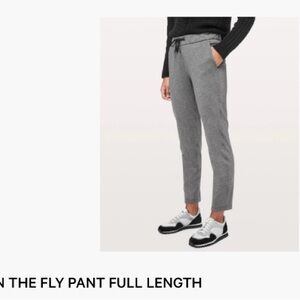Lululemon Athletica Gray Track Pants